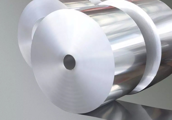 Bobina de plata del papel de aluminio 8021 8001 para el embalaje del chocolate